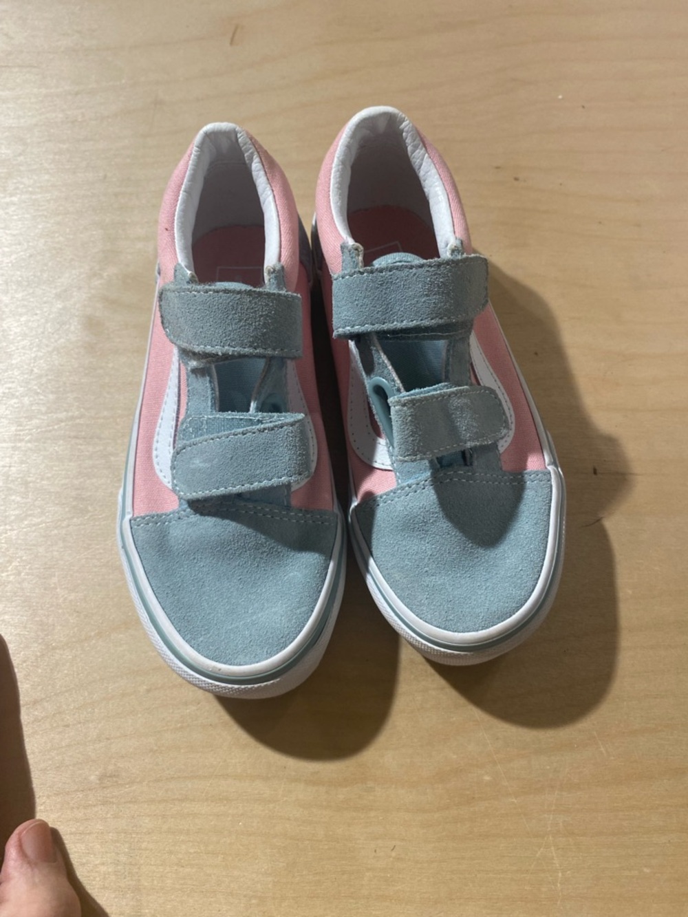 Vans Kids Two-Tone Pink and Light Blue Sneakers 13.0 (Box 1) - Picture 12 of 12
